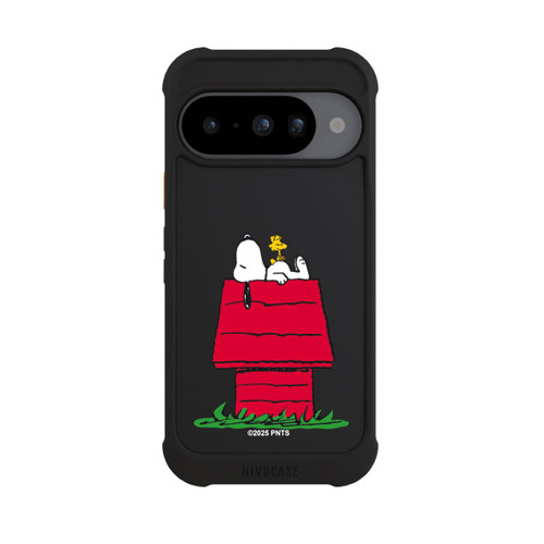 Google Pixel 10 NIVOmax Snoopy and Woodstock Classic transparent