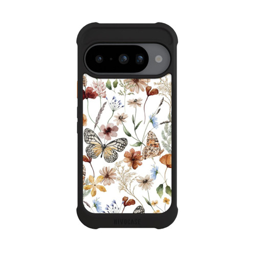 Google Pixel 10 NIVOmax Wildflowers and Butterflies Pattern