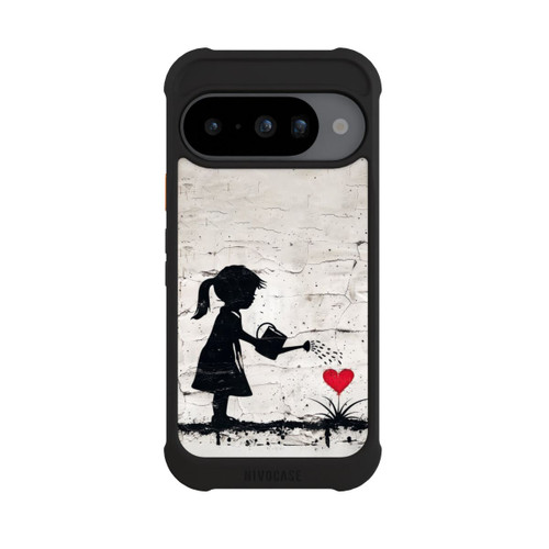 Google Pixel 10 NIVOmax Girl Watering Bunch of Flowers 
