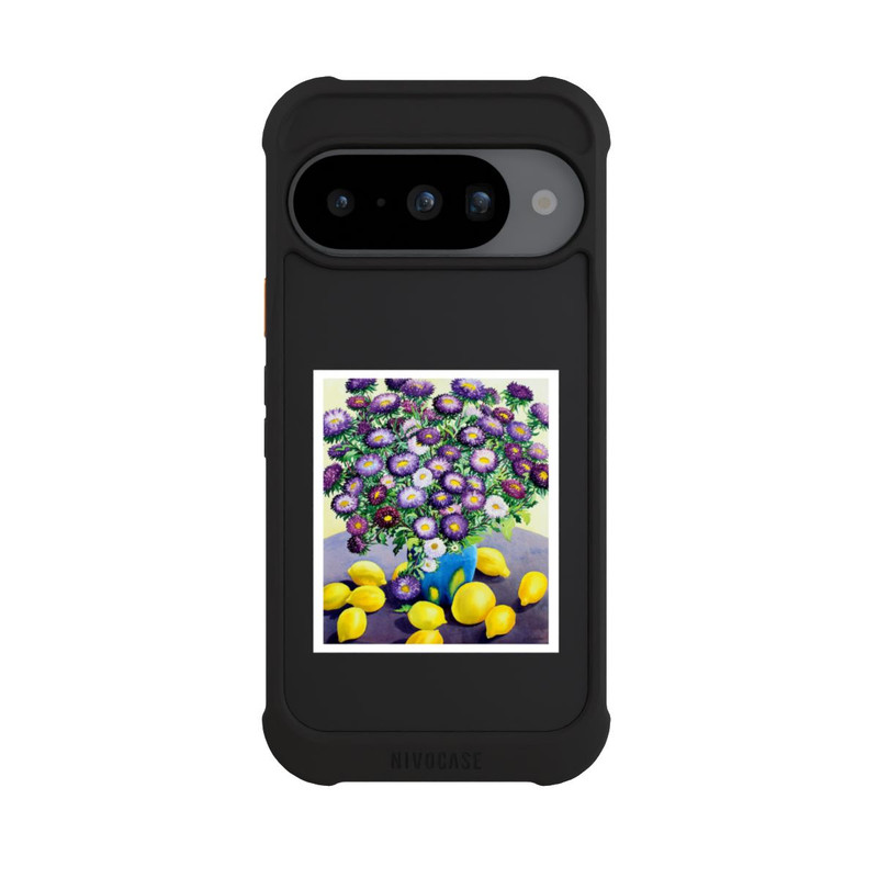 Pixel 10 NIVOmax Purple Asters and Lemons by Christopher Ryland