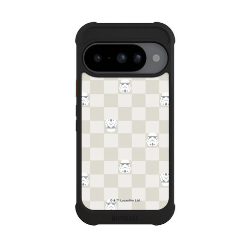 Google Pixel 10 NIVOmax Stormtrooper Checked Pattern Beige