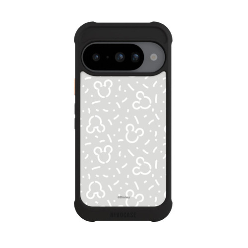 Google Pixel 10 NIVOmax Disney Mickey Icon Pattern Grey