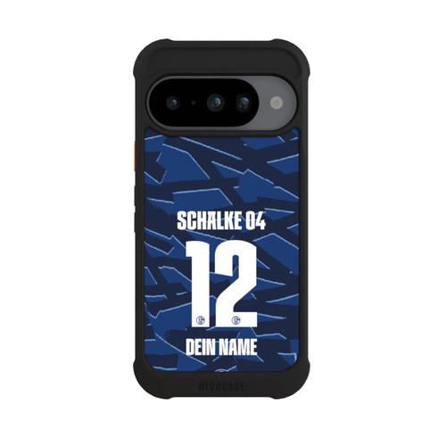 Google Pixel 10 NIVOmax Schalke 04 Trikot Personalisierbar 25-26