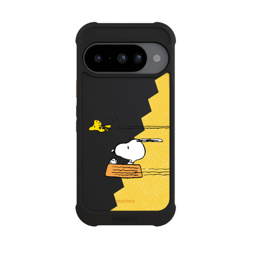 Google Pixel 10 NIVOmax Peanuts-Snoopy und Woodstock Transparent