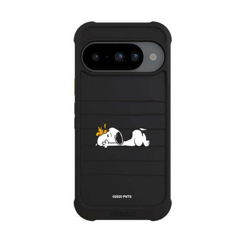 Google Pixel 10 NIVOmax Snoopy Woodstock Stripes Peanuts Transparent