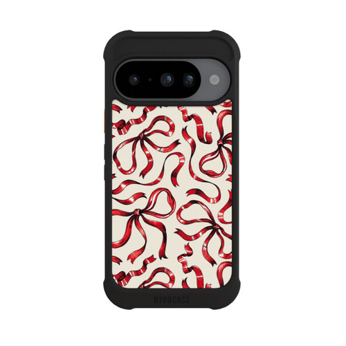 Google Pixel 10 NIVOmax Fine Bows Red