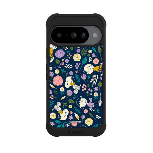 Google Pixel 10 NIVOmax Peanuts Dark Flower Pattern