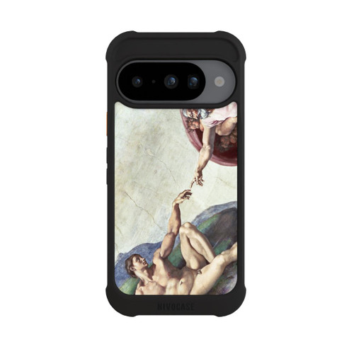 Google Pixel 10 NIVOmax Michelangelo Buonarroti Création d'Adam