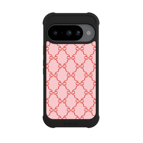 Google Pixel 10 NIVOmax Rubans Rose Rouge