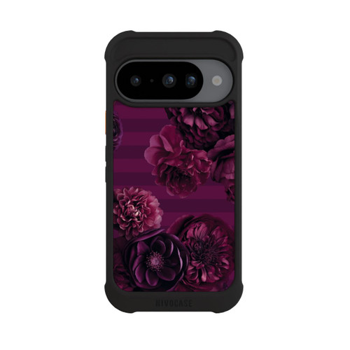 Google Pixel 10 NIVOmax Majestic Baroque Blossom Dream Burgundy Pink with AI