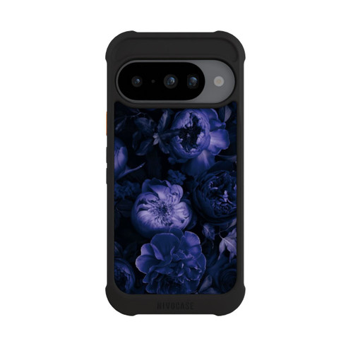 Google Pixel 10 NIVOmax Victorian Grandeur Large Flowers Purple Mit KI