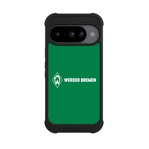 Google Pixel 10 NIVOmax Werder Bremen Schriftzug Raute Grün