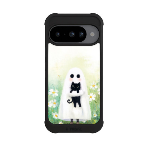 Google Pixel 10 NIVOmax Geist und Katze Halloween mit KI