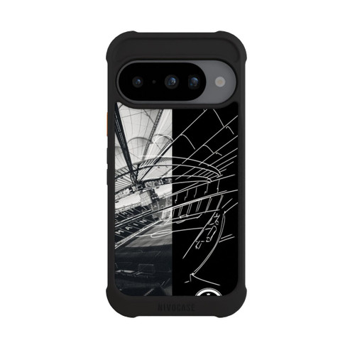 Google Pixel 10 NIVOmax Eintracht Frankfurt Stadion Fotoskizze