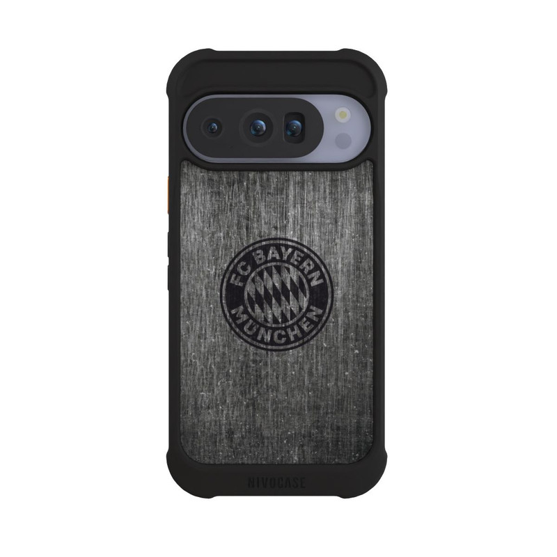 Pixel 10 Pro NIVOmax Metalllook FCB Logo einfarbig