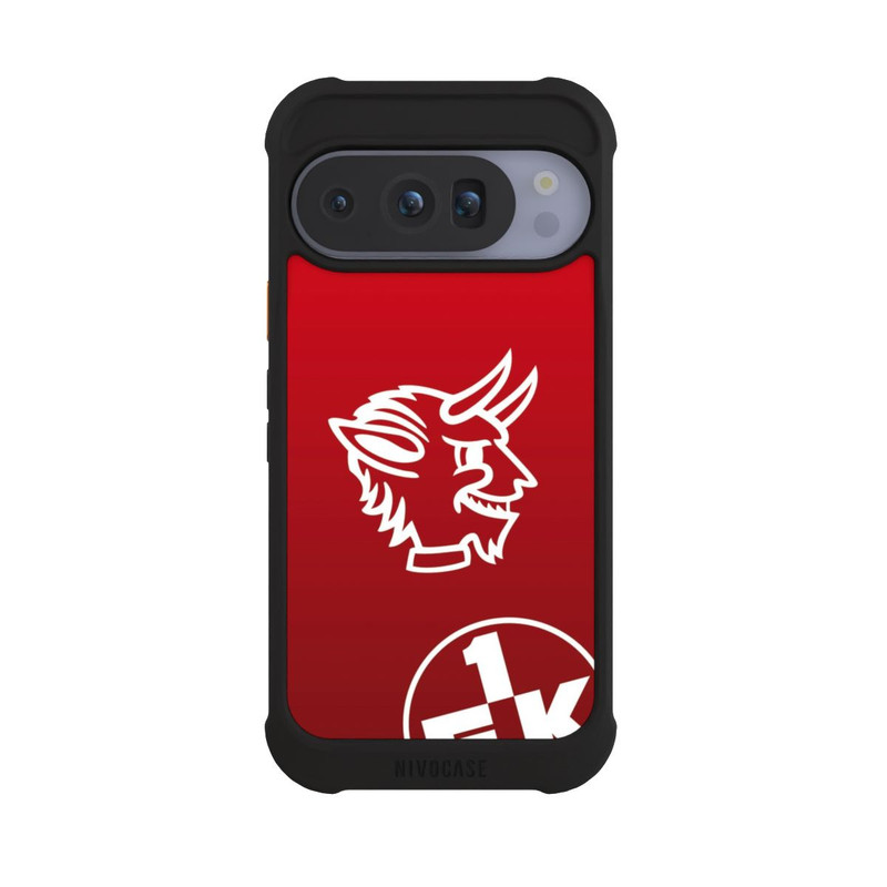 Pixel 10 Pro NIVOmax Teufelskopf FCK auf Rot