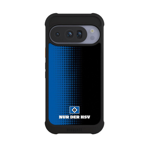 Google Pixel 10 Pro NIVOmax Nur der HSV - Rautenraster Schwarz