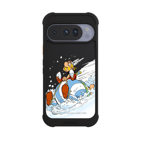Google Pixel 10 Pro NIVOmax Astérix &amp; Obélix Luge Transparent