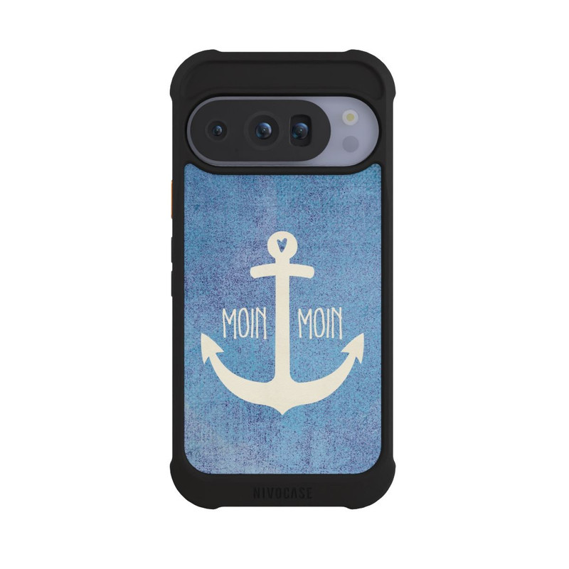 Pixel 10 Pro NIVOmax Moin Moin Anker Blau