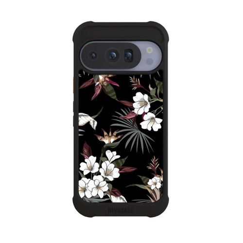 Google Pixel 10 Pro NIVOmax Flowers Black
