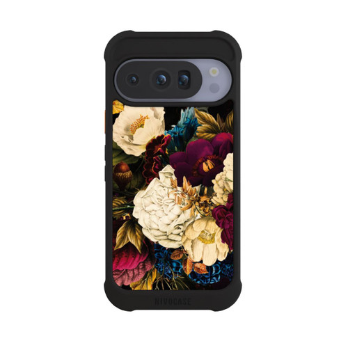 Google Pixel 10 Pro NIVOmax Dark Vintage Flowers