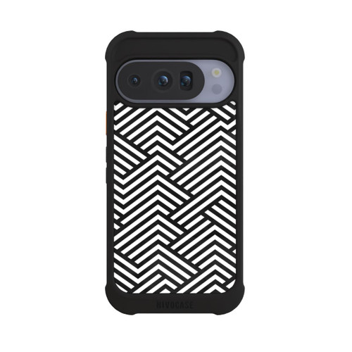 Google Pixel 10 Pro NIVOmax ZigZag noir et blanc