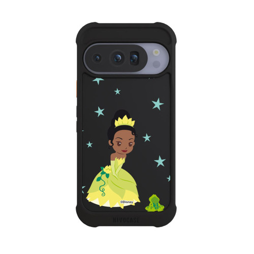 Google Pixel 10 Pro NIVOmax Princess Tiana Kiss the Frog transparent