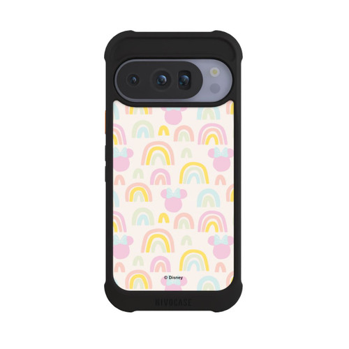 Google Pixel 10 Pro NIVOmax Minnie Regenbogen Muster
