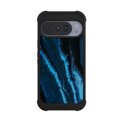 Google Pixel 10 Pro NIVOmax Blue oil texture