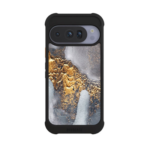 Google Pixel 10 Pro NIVOmax Beton-Gold-Glitzerlook