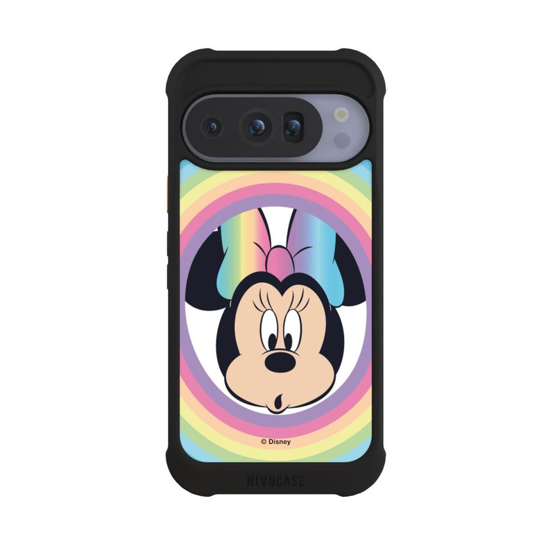 Pixel 10 Pro NIVOmax Minnie Arc-en-ciel Rond