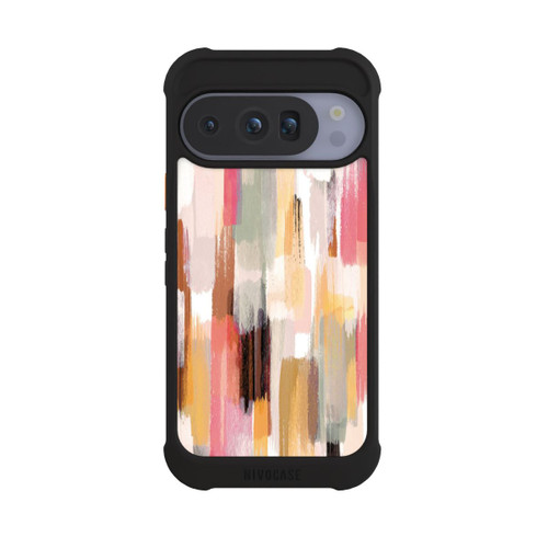 Google Pixel 10 Pro NIVOmax Abstrakte Pinselstriche Herbsttöne