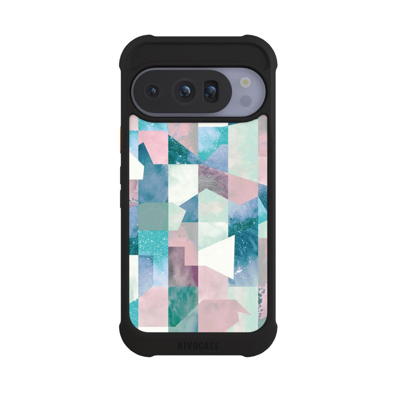 Pixel 10 Pro NIVOmax Collage Textur Pastell