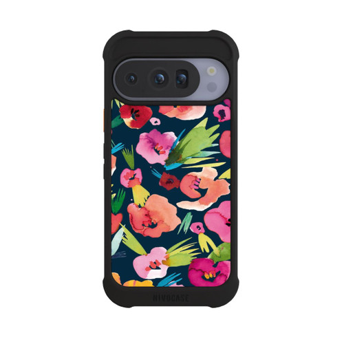 Google Pixel 10 Pro NIVOmax tropische Blumen aquarell