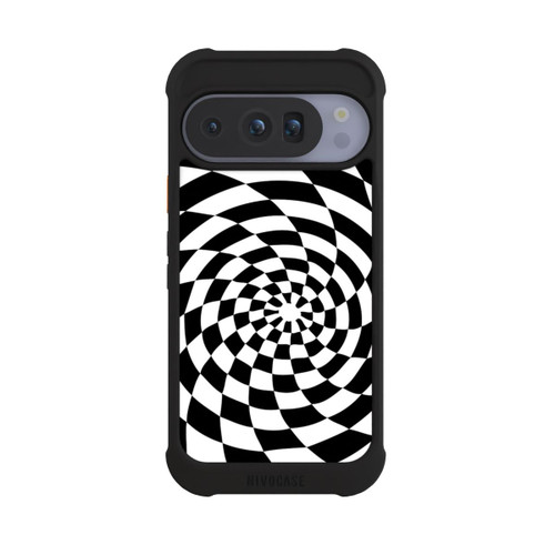 Google Pixel 10 Pro NIVOmax Illusion en noir et blanc