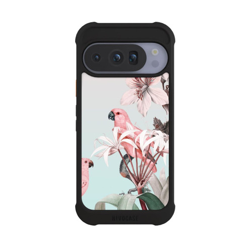 Google Pixel 10 Pro NIVOmax Paradis des perroquets pastel