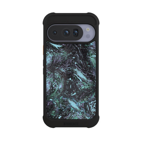 Google Pixel 10 Pro NIVOmax Abstrakt tropfender Staub lila