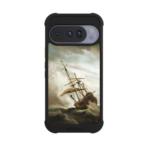 Google Pixel 10 Pro NIVOmax A Ship on the High Seas Caught by a Squall