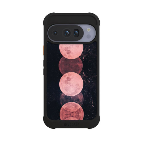 Google Pixel 10 Pro NIVOmax Phases de la lune rose
