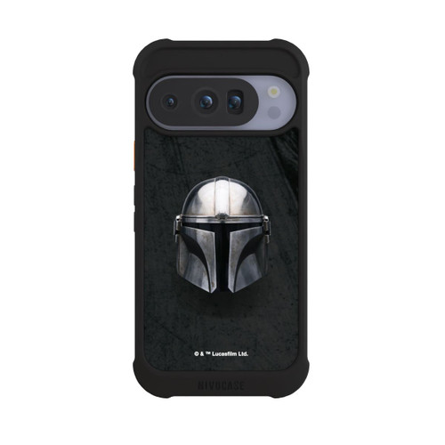 Google Pixel 10 Pro NIVOmax Schwarzer Mandalorianer Helm