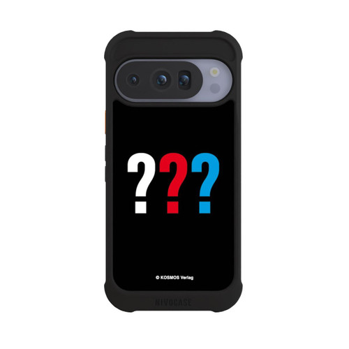 Google Pixel 10 Pro NIVOmax Drei Fragezeichen Logo