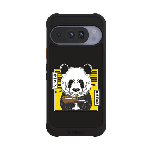 Google Pixel 10 Pro NIVOmax Panda und Ramensuppe