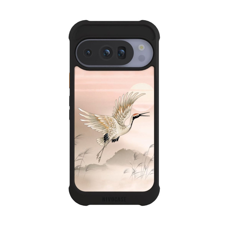 Pixel 10 Pro NIVOmax Fliegender Kranich