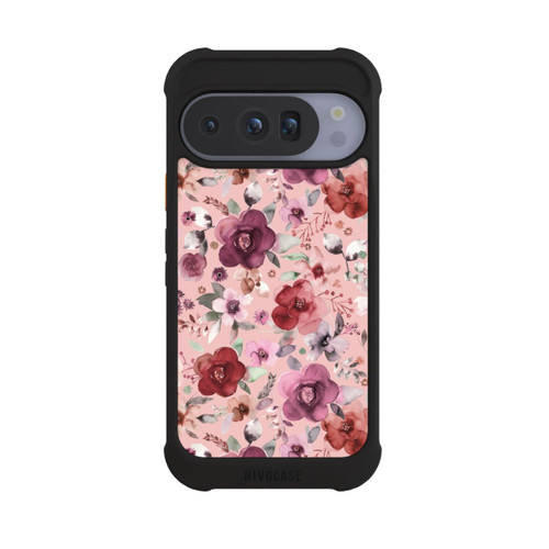 Google Pixel 10 Pro NIVOmax Üppiger romantischer Blumenstrauß rosa