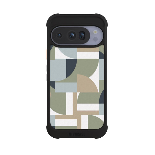 Google Pixel 10 Pro NIVOmax Futuristische Bauhaus Polygone Beige