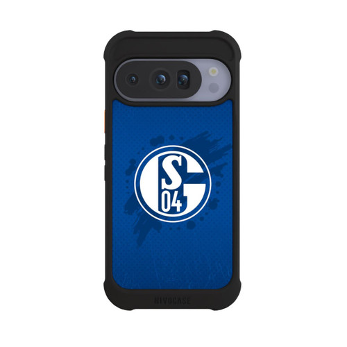 Google Pixel 10 Pro NIVOmax Schalke 04 Farbe Fleck Blau
