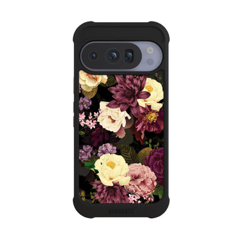 Google Pixel 10 Pro NIVOmax Fleurs Sombres &amp; Abeilles