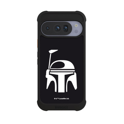 Google Pixel 10 Pro NIVOmax Boba Fett Helm Schwarz