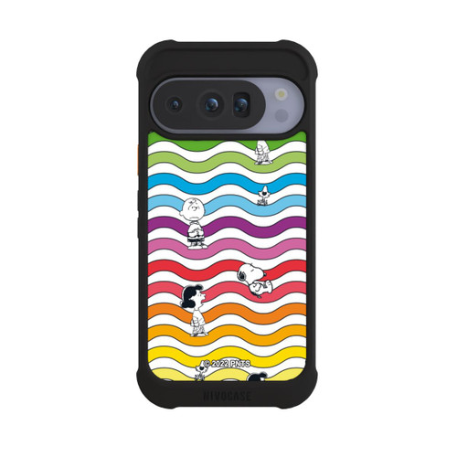 Google Pixel 10 Pro NIVOmax Snoopy Pattern Arc-en-ciel
