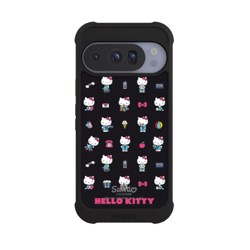 Google Pixel 10 Pro NIVOmax Hello Kitty 90s Schwarz